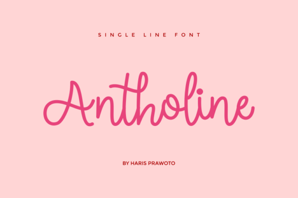 Antholine Font: A Joyful Script for Modern Branding