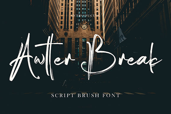 Awtter Break Font for Modern Web Design