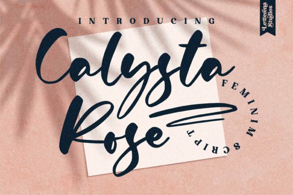 Calysta Rose: A Charming Script Handwritten Font