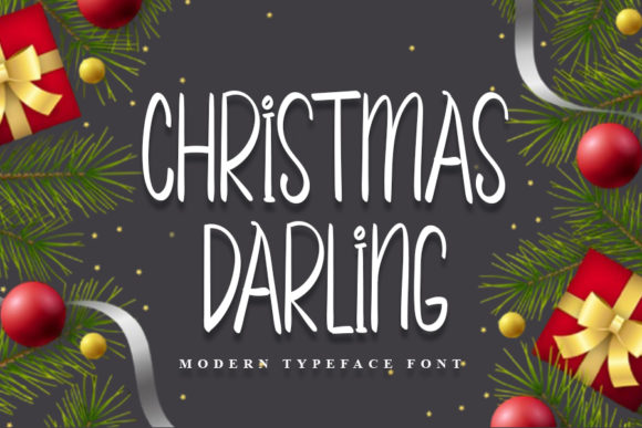 Christmas Darling: A Joyful Handwritten Font for Editorial Design