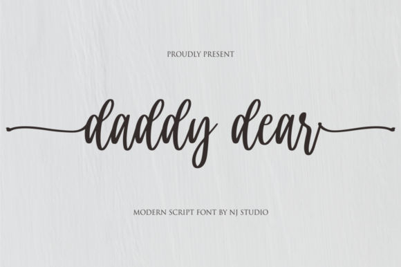 Daddy Dear: A Script Handwritten Font for Web Design