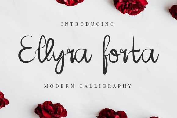 Ellyra Forta: The Elegant Script Font for Modern Designers