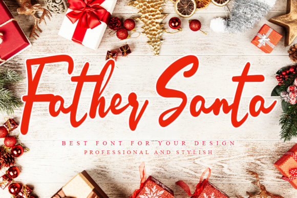 Father Santa Font: The Ultimate Festive Script for Designers