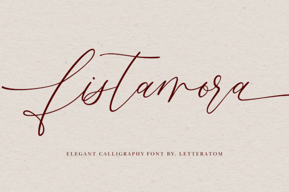 Fistamora Font for Elegant Handmade Designs