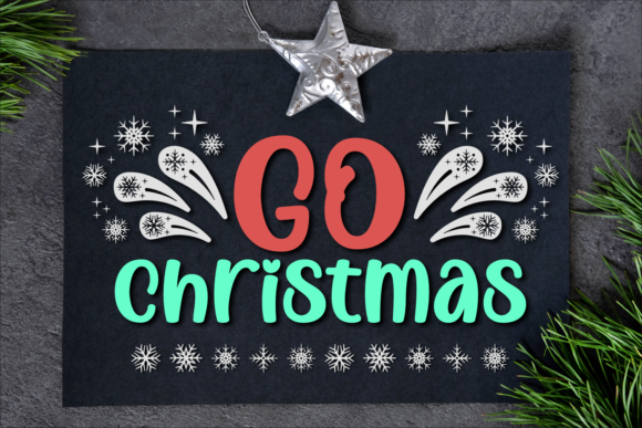 Go Christmas Font for Modern Web Design