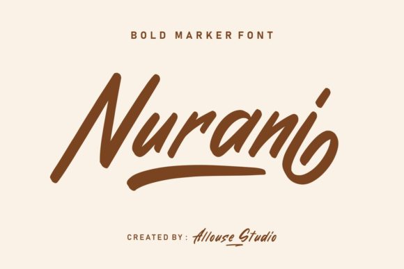 Nurani Handwritten Font for Web Design