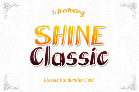 Shine Classic Typeface for Editorial Design