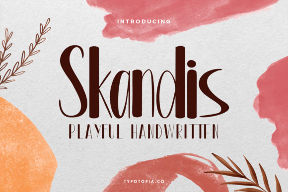 Skandis Font Download: A Quirky Handwritten Gem