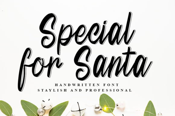 Special for Santa Font for Web Design