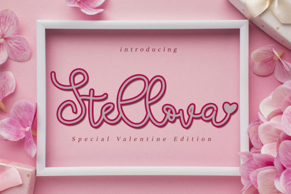 Stellova: A Playful Script Handwritten Font for Editorial Design