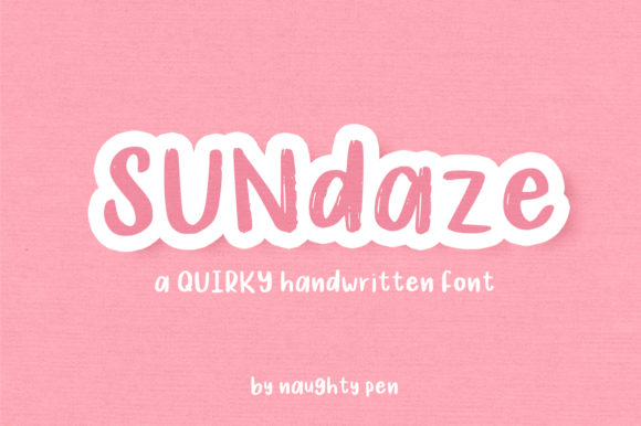 Sundaze Font: Elevate Your Brand with Quirky Script
