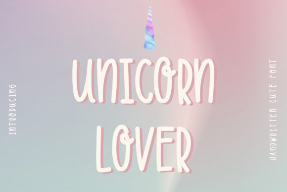 Unicorn Lover Font for Sweet Branding