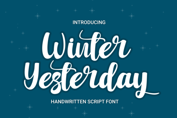 Winter Yesterday Font for Elegant Business Branding